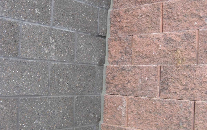 cornerstone retaining wall corner