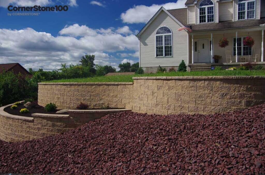 Retaining Wall Curves by CornerStone walls Retaining Wall Curves by CornerStone walls