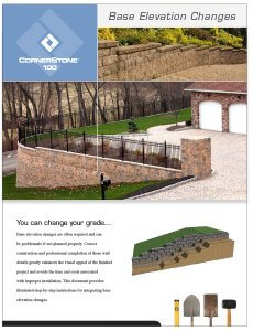 CornerStone 100 DIY Retaining Wall Installation Guide - CornerStone®