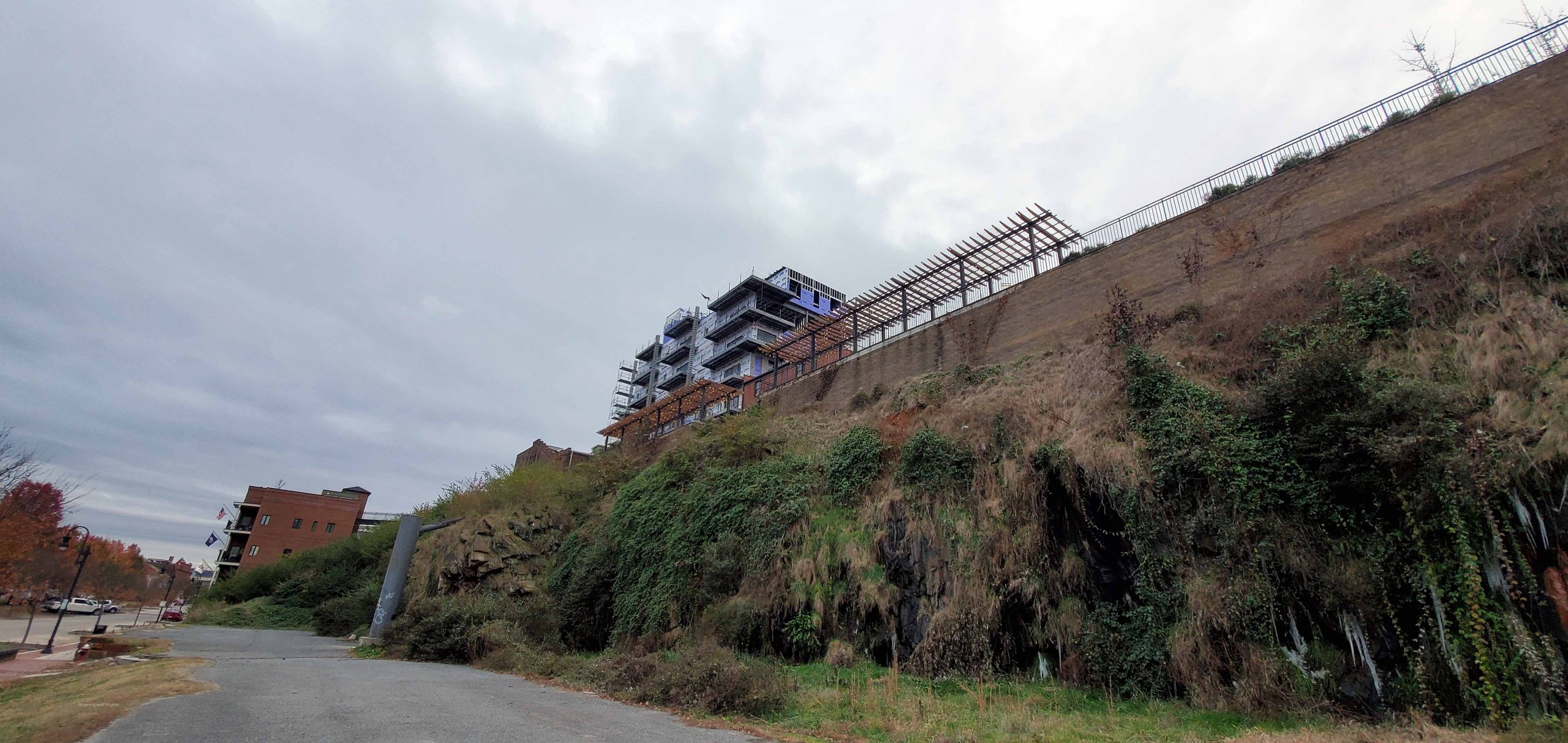 Lynchburg Virginia Retaining Walls Bluff Walks Helps Revitalize