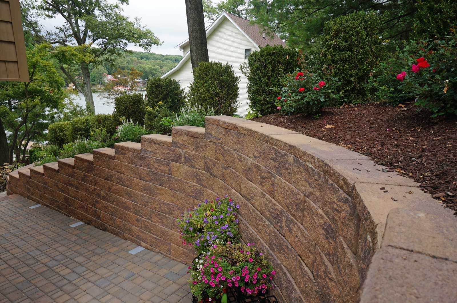 Retaining wall westchester county new york
