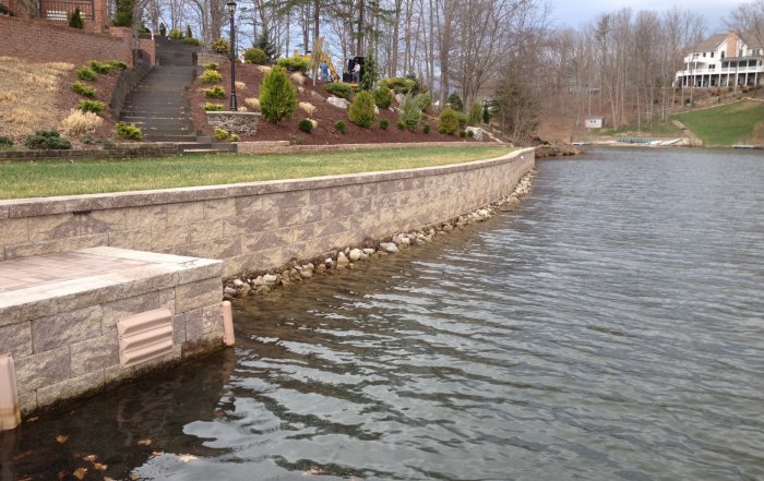 Waterfront Retaining Wall Property