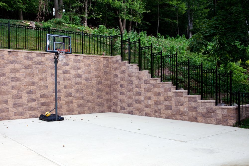 CornerStone Retaining Walls Extend Your Yard for More Space