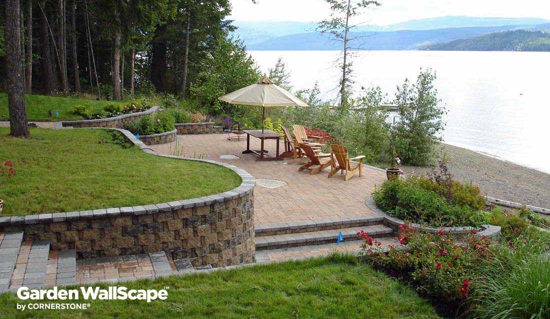 Extend Your Yard Cut Garden WallScape Block