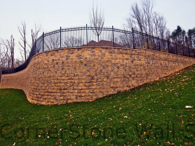 CornerStone Elevated Retaining Wall in New Jersey