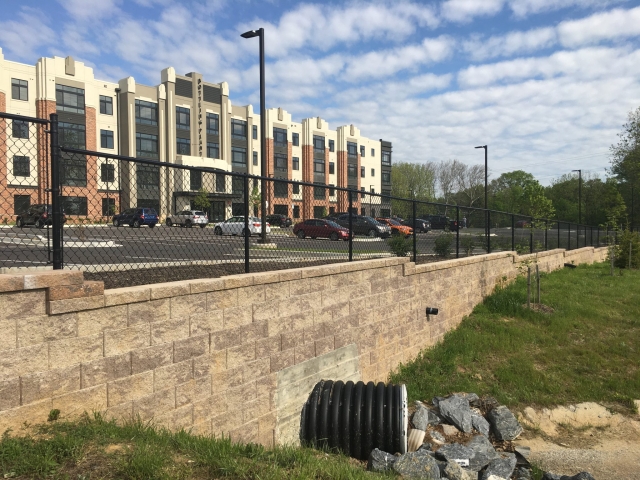 Bottling Plant Apartments Retaining Wall, Frederick, MD
