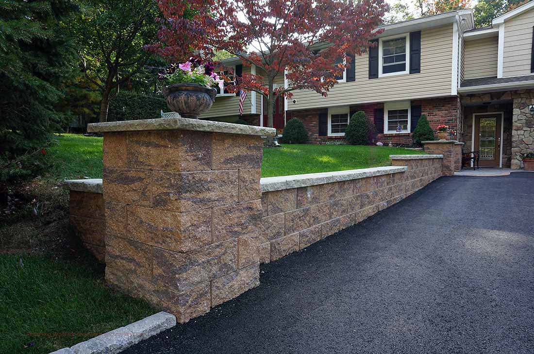 Retaining Walls For Driveways And Parking Lots